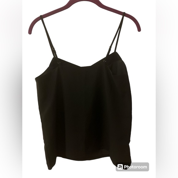 J. Crew Tops - J Crew size 0 black polyester cami fully lined . NWOT